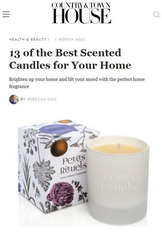 Town and Country House featuring Sensual Healing candle.