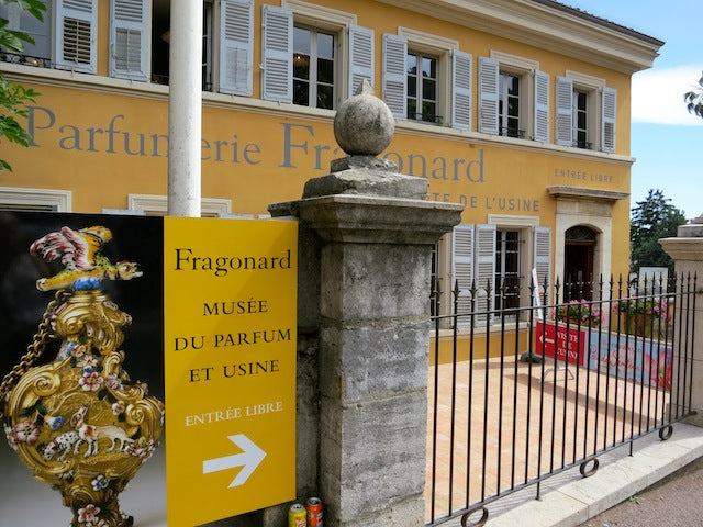 Fragonard perfume factory in Grasse.