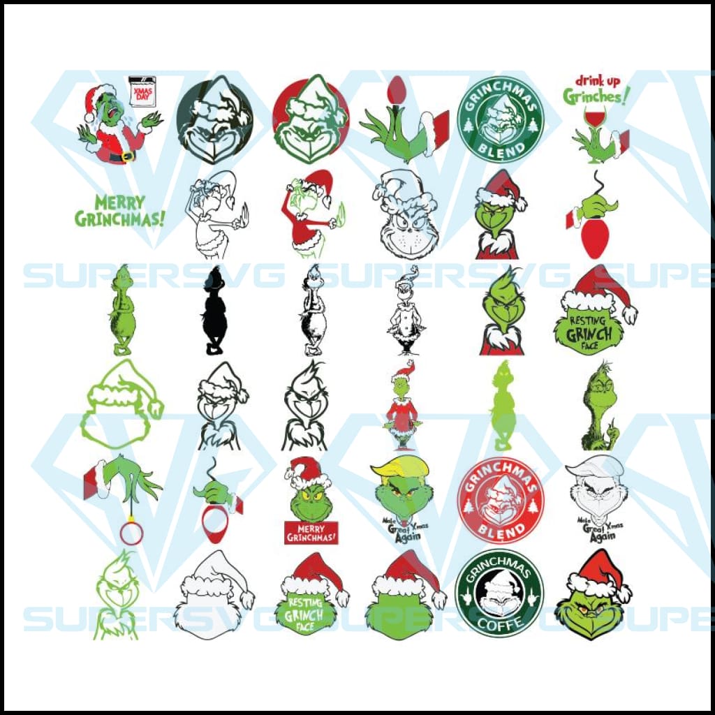 Download Grinch Svg Bundle The Grinch Face The Grinch Hand Dr Seuss Svg Pr Supersvg PSD Mockup Templates