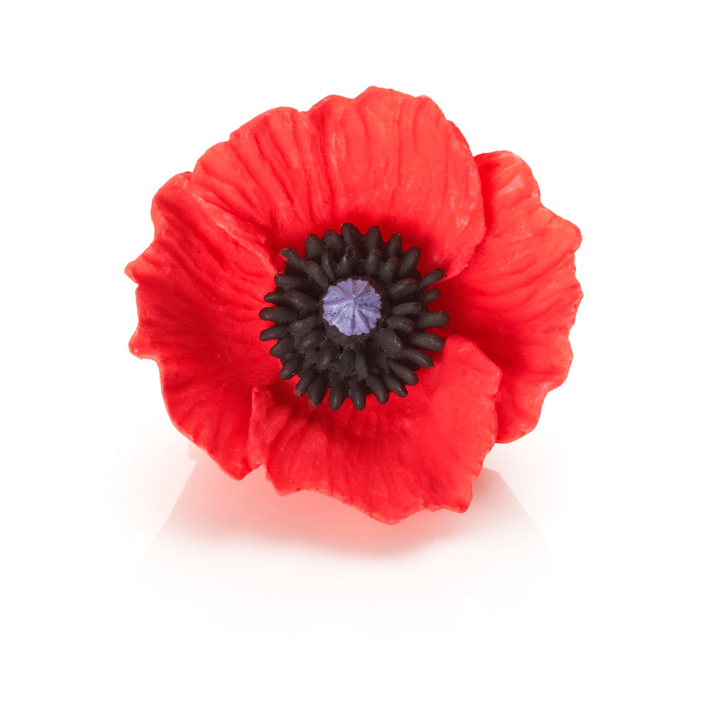 Small Poppy Brooch Poppy Pin Poppy Shop UK