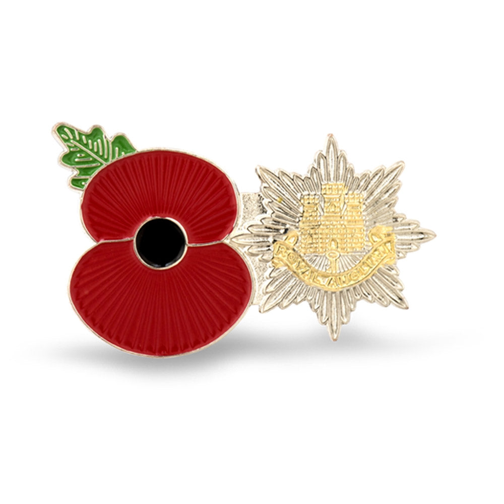 Service Poppy Pin The Royal Anglians Poppy Shop Uk