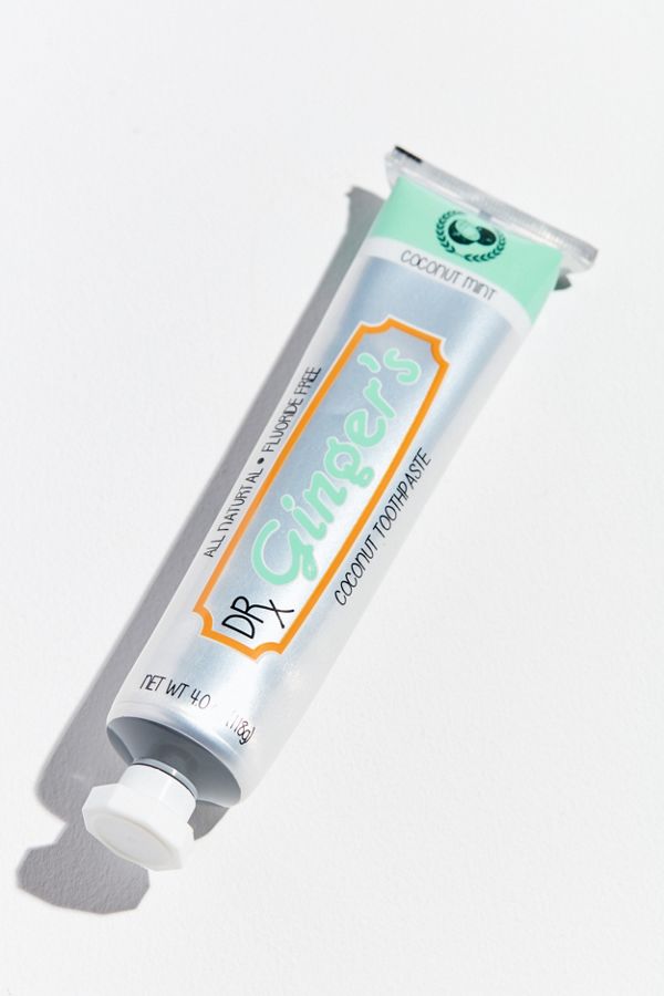 dr ginger's coconut toothpaste