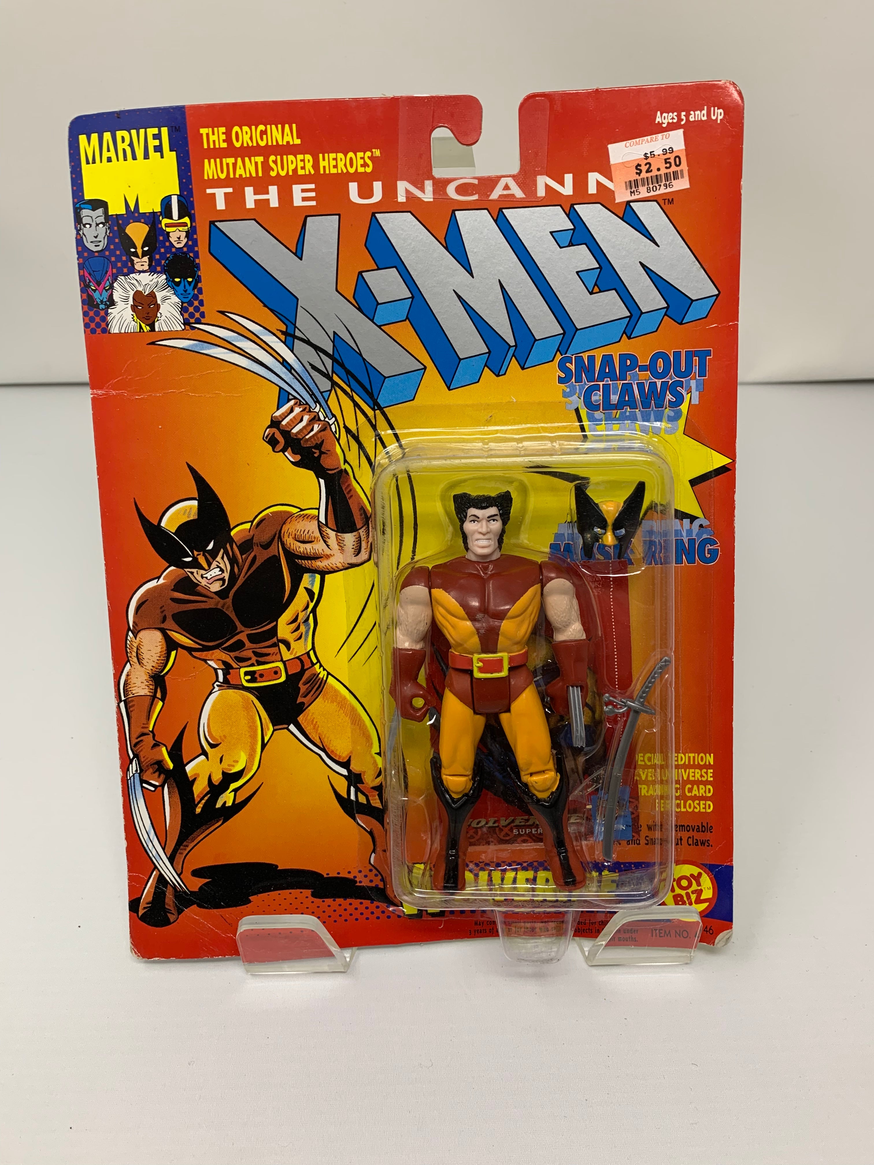 1993 wolverine action figure