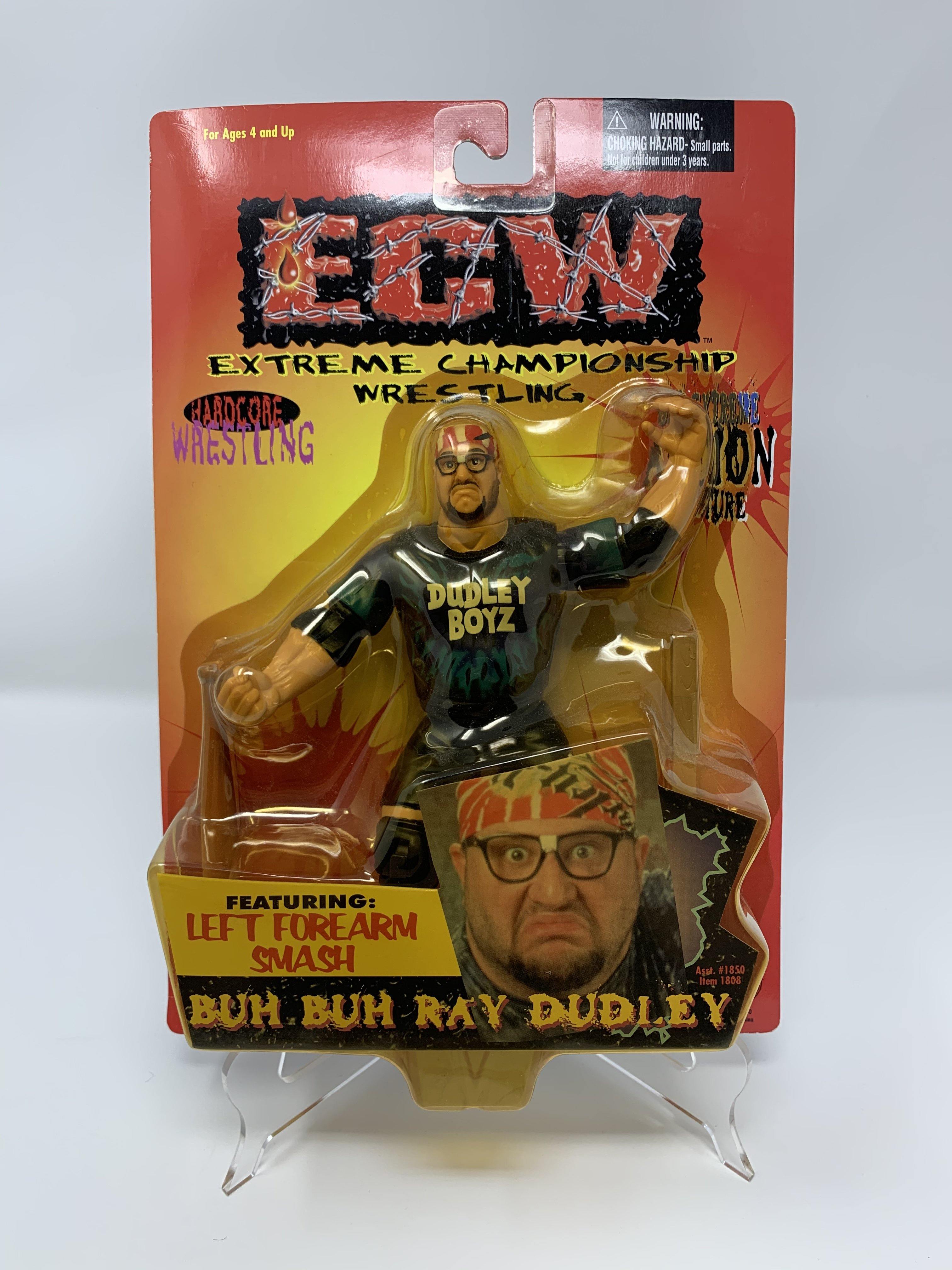 Buh Buh Ray Dudley of the Dudley Boyz w/ Left Forearm Smash ECW
