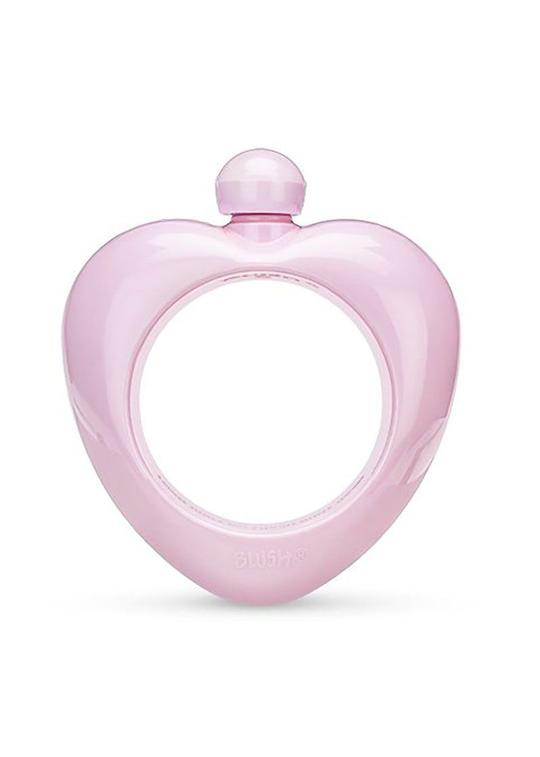Heart Shaped Bangle Flask - Pink