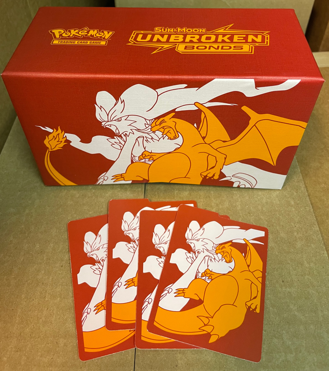 Pokemon Empty Unbroken Bonds Box Charizard & Reshiram – JAB