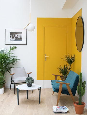 Paint Saint: A Unique Paint Trend That Pops Up Again and Again in Cool Interiors