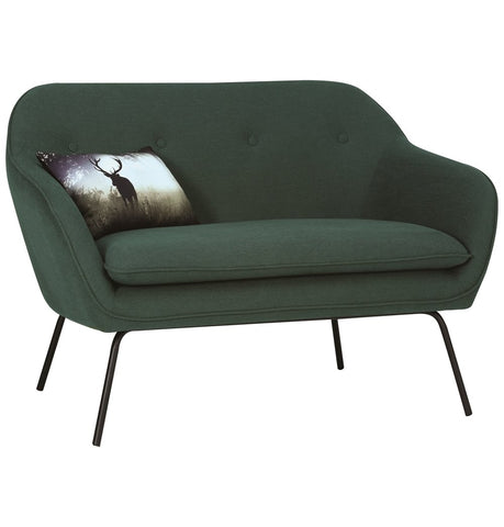 Picanto Loveseat 2 Seater Sofa - Dark Green