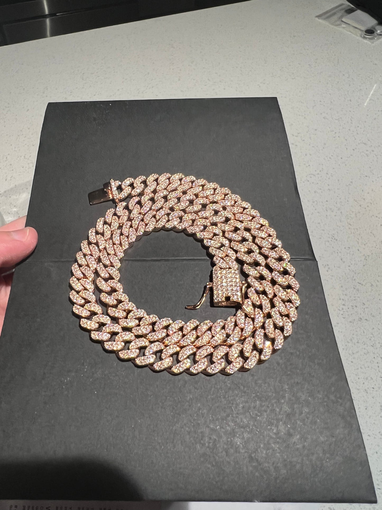 9MM Moissanite Cuban - TheShopIceStore.com