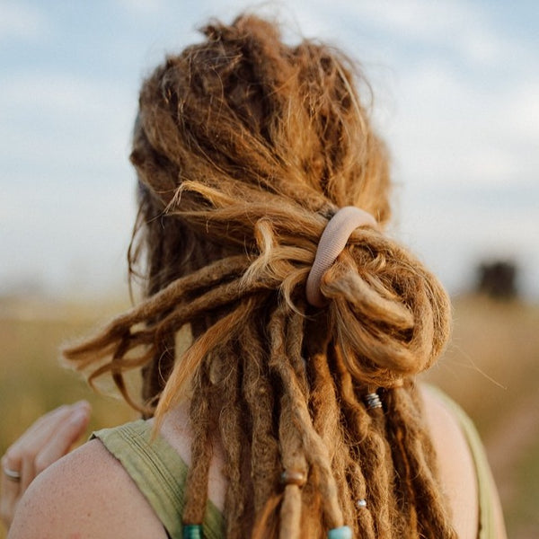 hippie girl with dreads