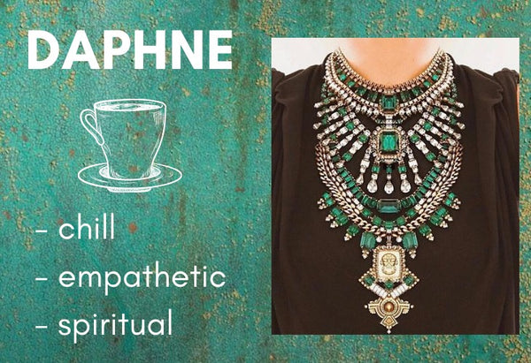 DYLAN LEX Daphne necklace: chill, empathetic, spiritual