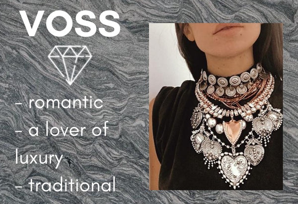DYLAN LEX Voss necklace: romantic, lover of luxury, traditional