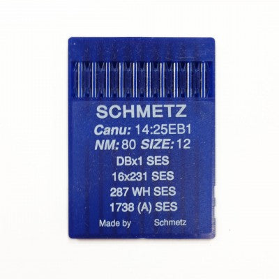 Schmetz Agujas CANU 14:20 DBX1 16X231 287 WH para Máquina de Coser Industrial