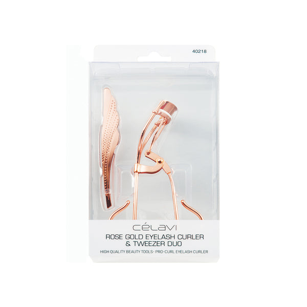 rose gold eyelash curler