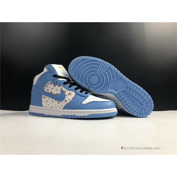 Nike Dunk High Pro SB Supreme Blue Stars – Hypeyourbeast