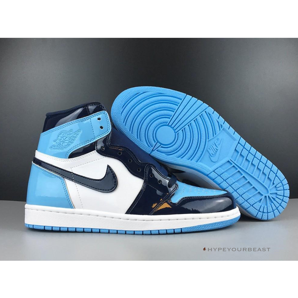 jordan 1 retro high unc patent youth