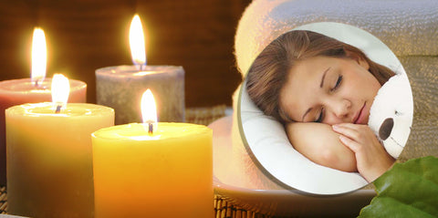 Aromatherapy candles for better sleep