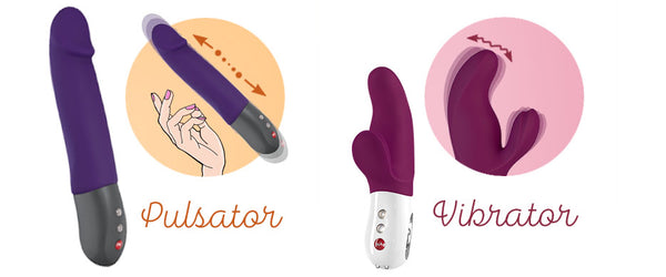 difference between pulsator and vibrator