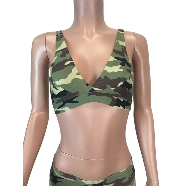 camo bralette