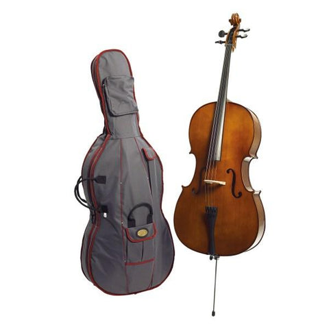 1/8 size Second Hand Chinese student cello outfit Stentor II