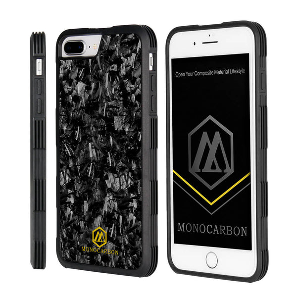 Materialisme altijd Aardappelen MONOCARBON | Shockproof Forged Carbon Fiber Case for iPhone 7 /8 /7 Plus /8  Plus