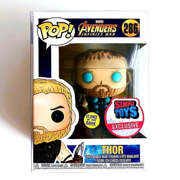 funko pop thor infinity war glow in the dark