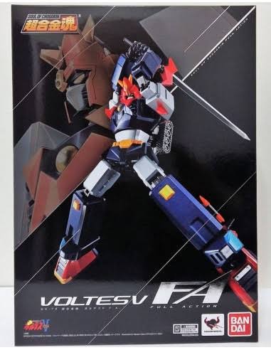 Soul Of Chogokin GX-79 Full Action Die-Cast Model BANDAI Voltes V Vultus V 