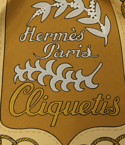 エルメス 美品 スカーフ カレ90 シルク100％ 剣柄 Cliquetis レディース (複数サイズ) HERMES - hugall