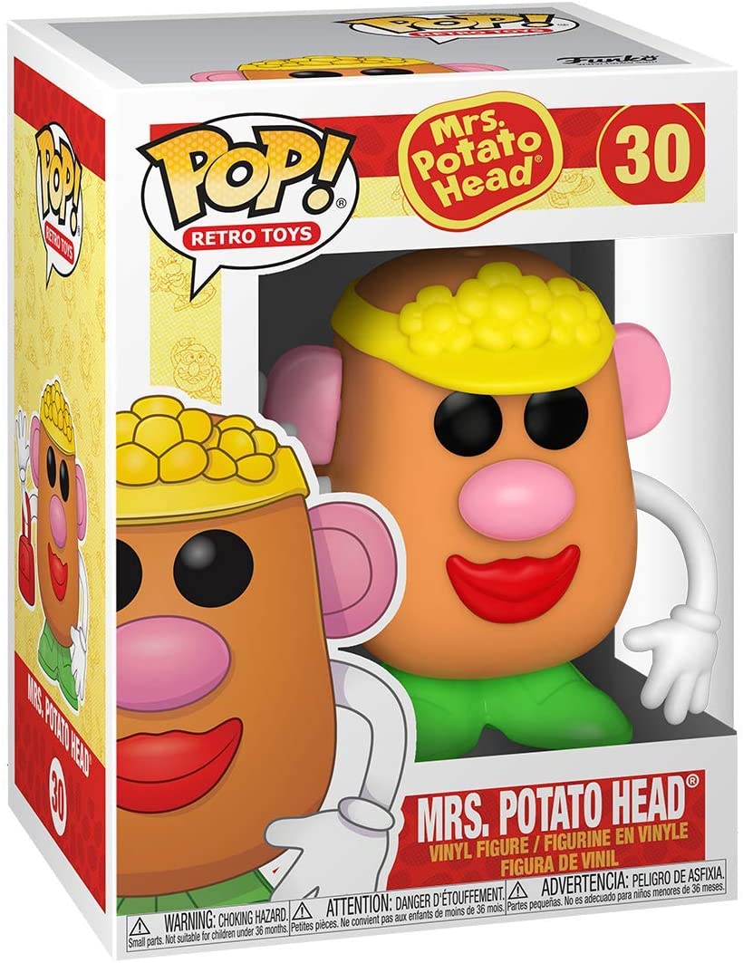 Funko Pop Potato Head Bundle with 1 PopShield Pop Box Protector Retro Toys: Hasbro Mr 