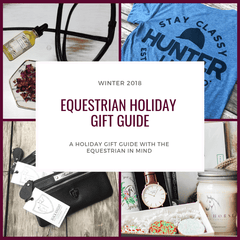 Equestrianista featured in the Unadorned Equestrian 2018 Holiday Gift Guide