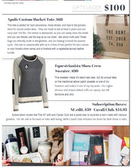 The Hunt Equestrian Fashion Blogger 2018 Holiday Gift Guide featuring the Show Crew Sweater from Equestrianista Brand Apparel. 