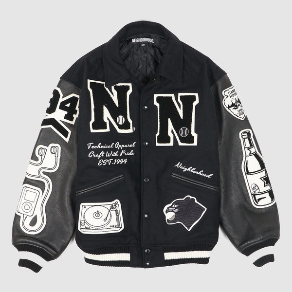 Neighborhood BASEBALL JACKET | communitycouncilofidaho.org