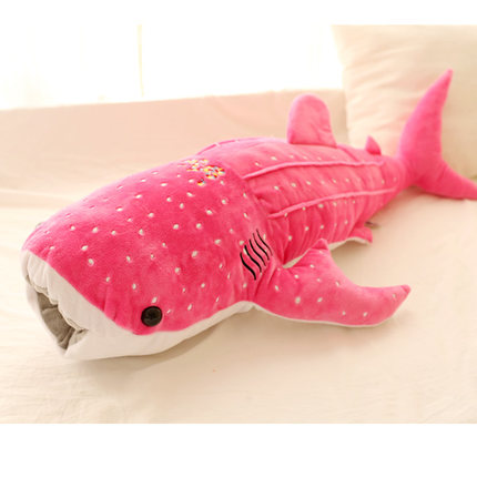 pink whale plush