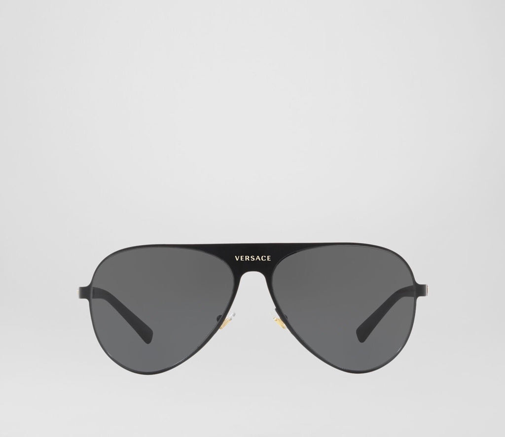 dark grey medusina pilot sunglasses