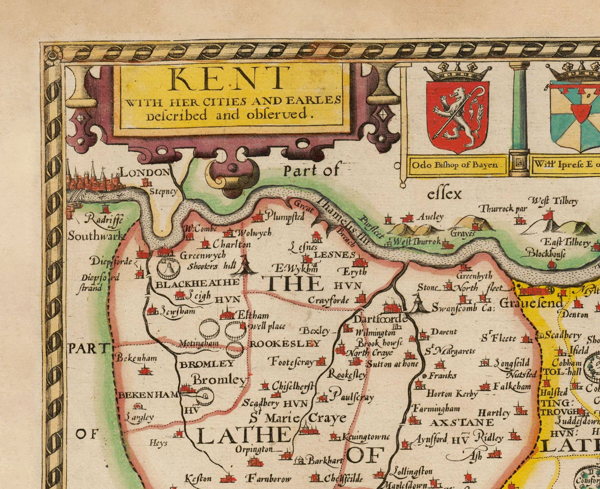 Kent England Map