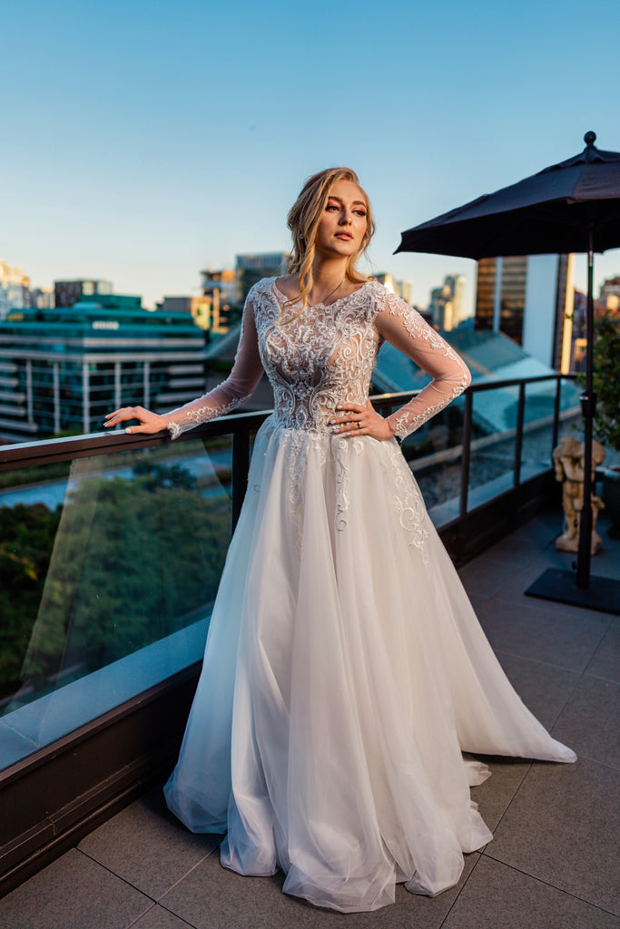 Wedgewood Hotel Wedding Maxima Bridal Dress