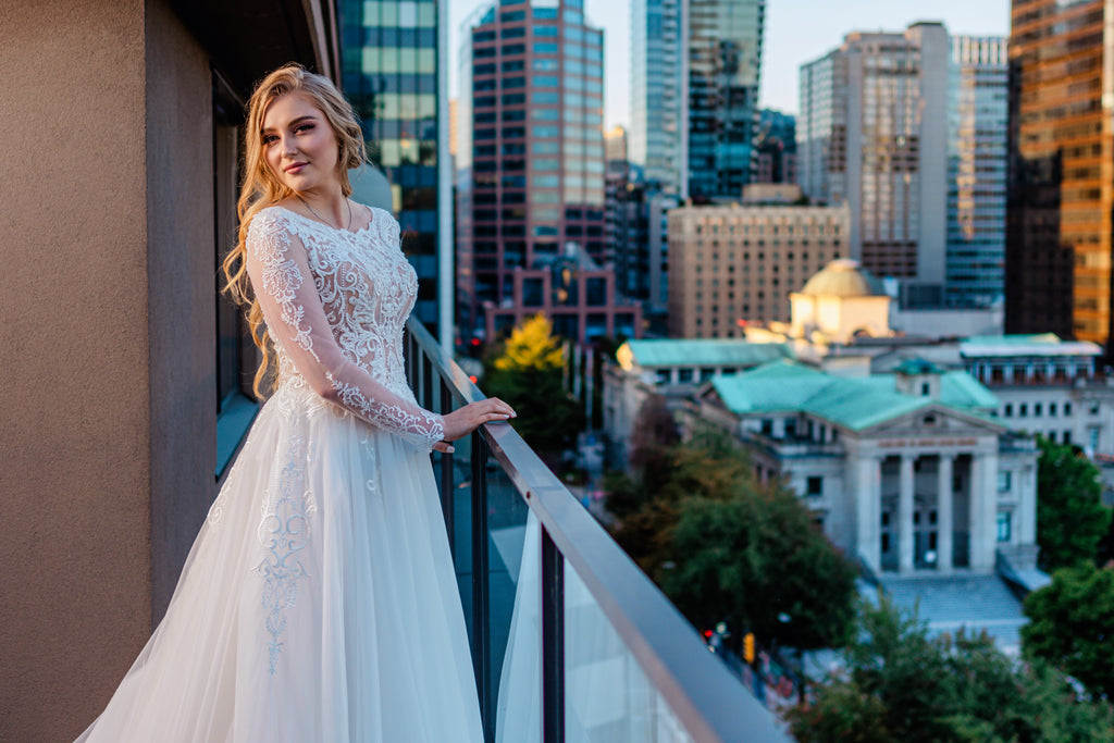 Wedgewood Hotel Wedding Maxima Bridal Dress