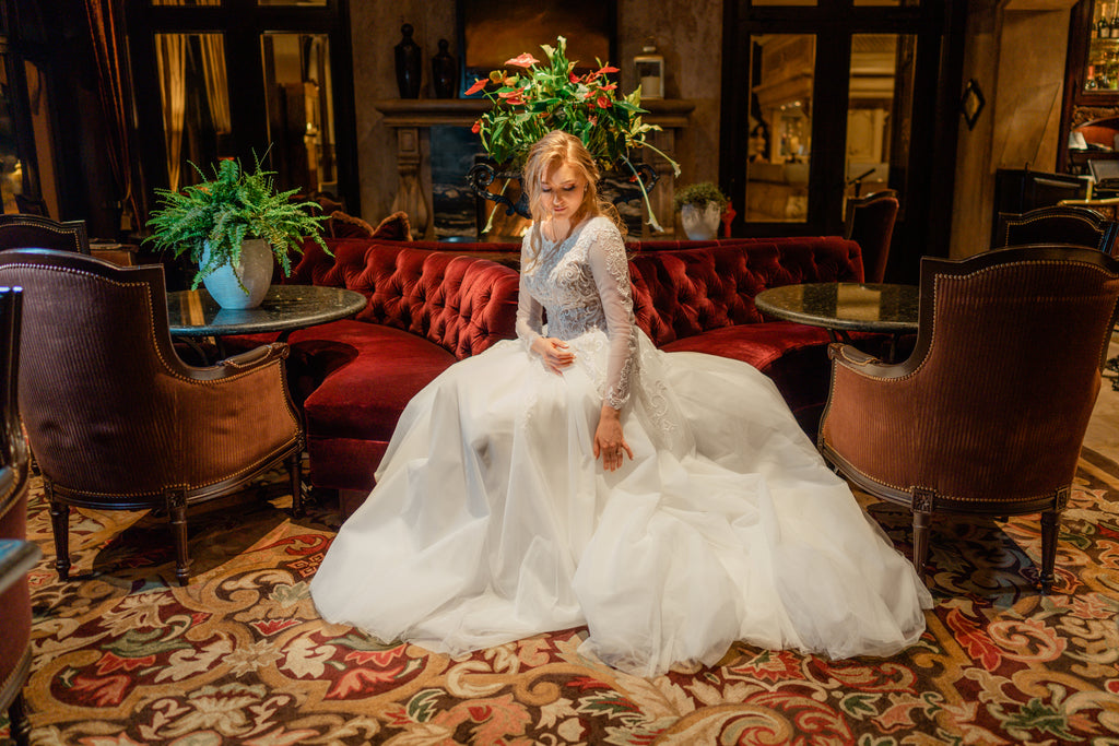 Wedgewood Hotel Wedding Maxima Bridal Dress