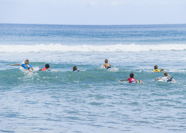 16th annual irons brother pine trees classic hanalei tamba surf company boys surfers heat surf contest