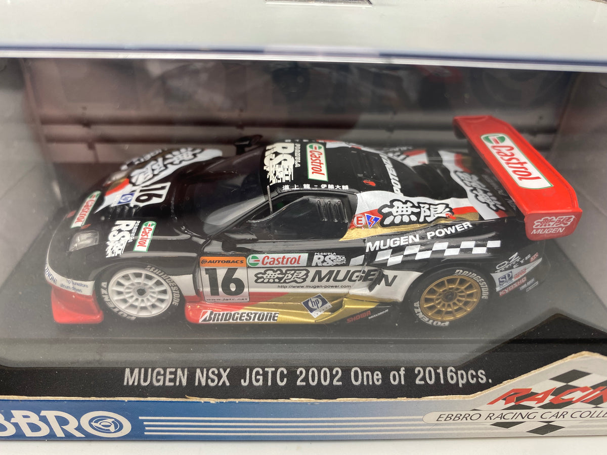 Ebbro Mugen NSX JGTC 2002 one of 2016 1/43 Discontiued. – NIHOBBY