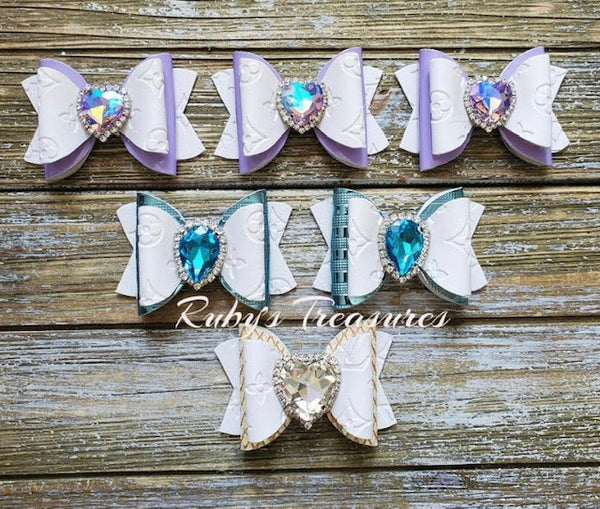 Handmade Purple & Cream & Blue & Cream Louis Vuitton Inspired Dog Bows – Chloe’s Cozy Collection