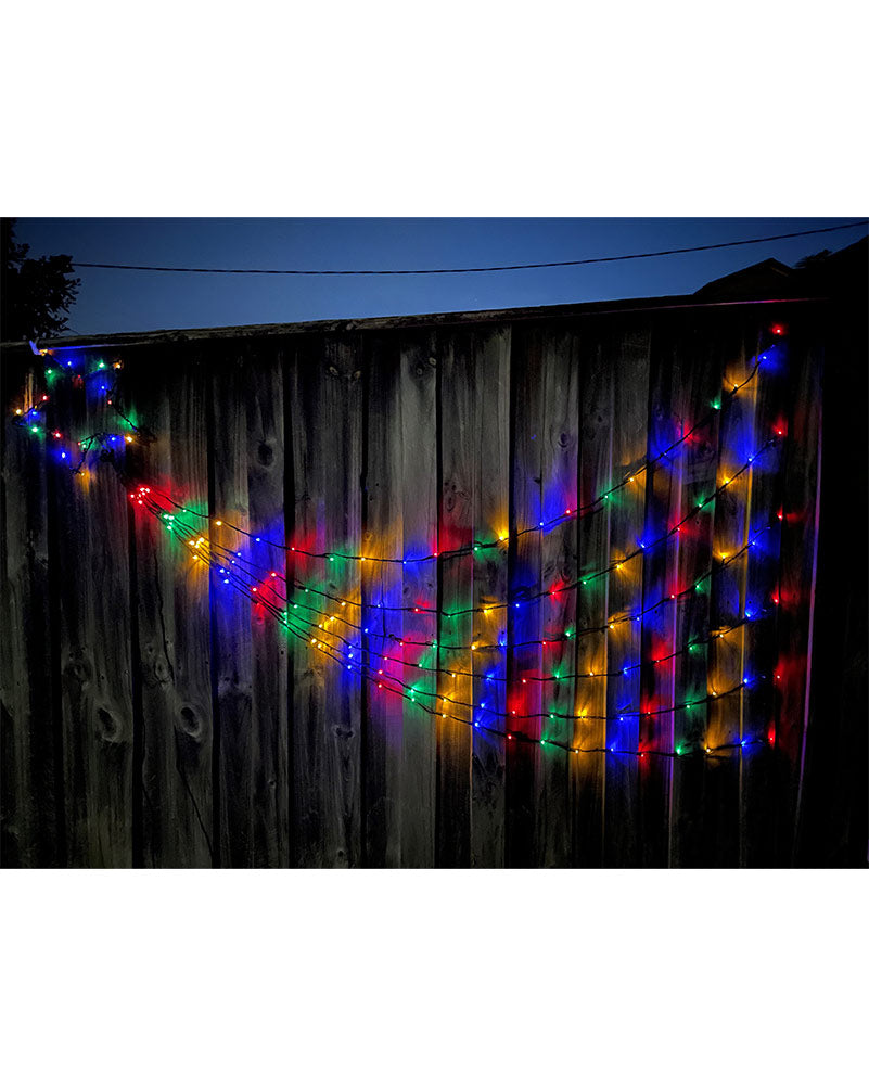 waterfall solar lights