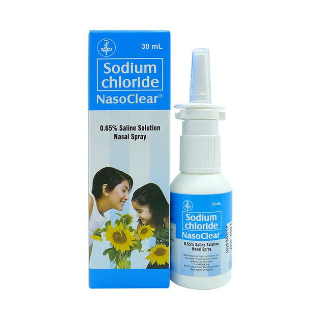 saline nasal spray nasoclear