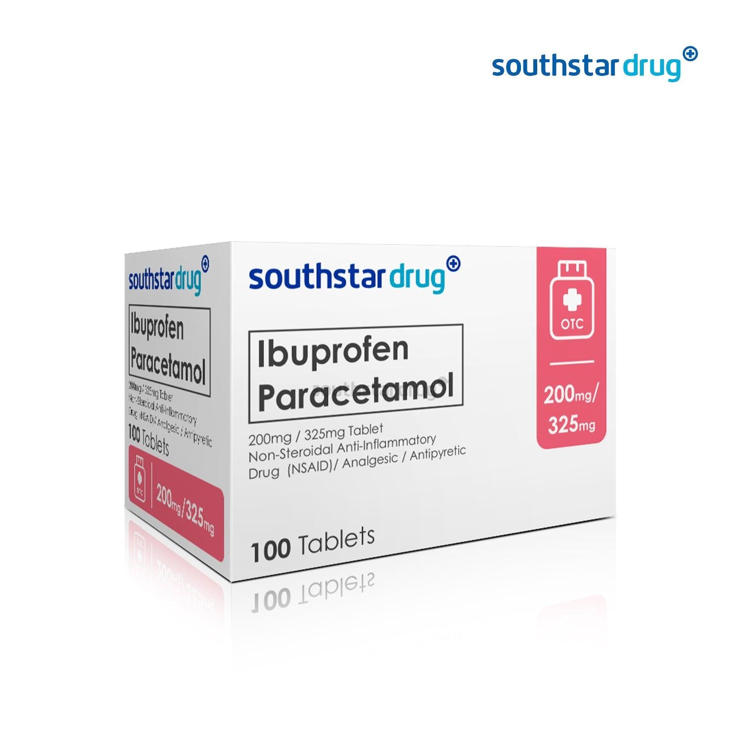 Absoluut Grote hoeveelheid Ontbering Buy Southstar Drug Ibuprofen + Paracetamol Tablet - 20s Online | Southstar  Drug