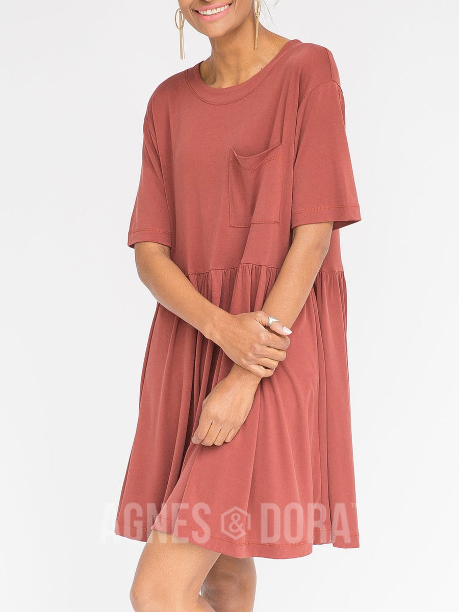 agnes and dora modern tunic dress