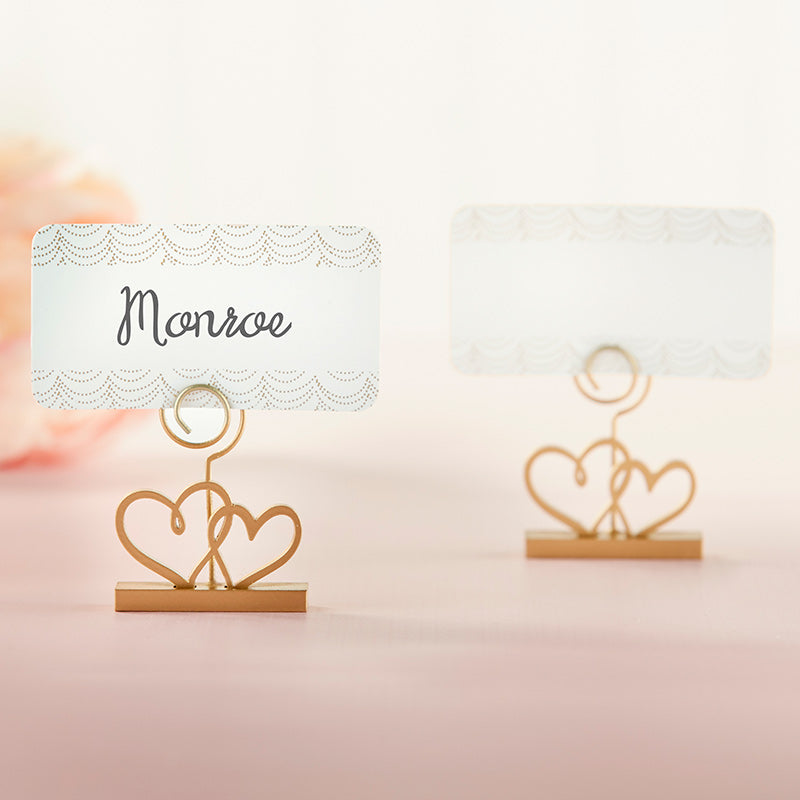 gold place card holders cheap