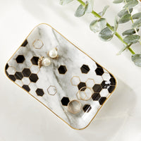 Thumbnail for Marble Trinket Dish - Main Image | My Wedding Favors