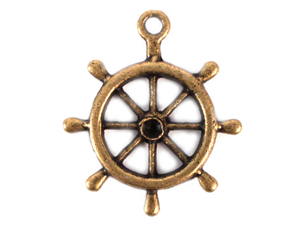 Boat Wheel Charm (Set of 12) - Main Image | My Wedding Favors