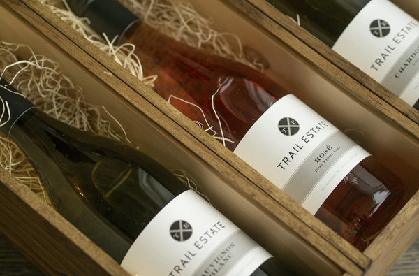 Trail Estate Wines - Sauvignon Blanc, Rose, and Chardonnay