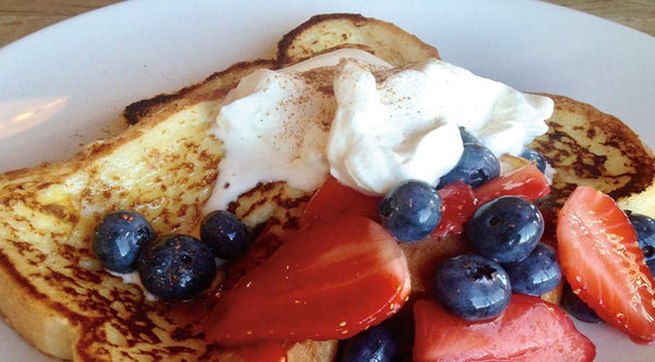 French Toast and Fruit - Trail Estate Winery